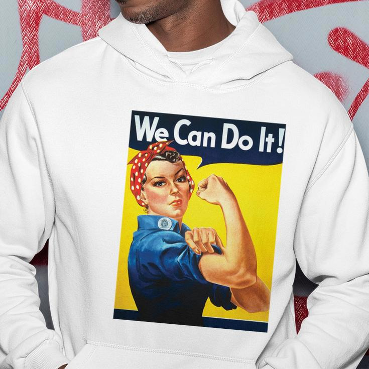 We Can Do It Rosie The Riveter Feminist Hoodie Unique Gifts