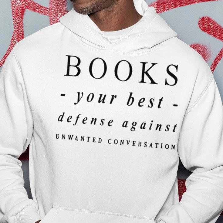 Your Best Defense Against Unwanted Conversation V2 Hoodie Funny Gifts