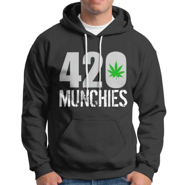 420 Munchies Weed Leaf Hoodie