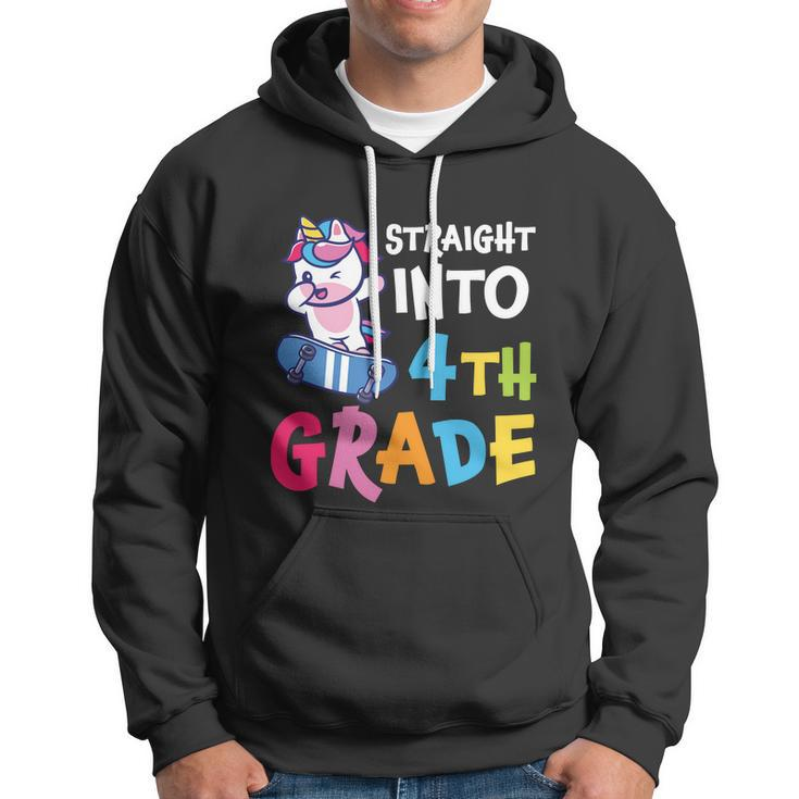 4Th Grade Unicorn Back To School First Day Of School Hoodie