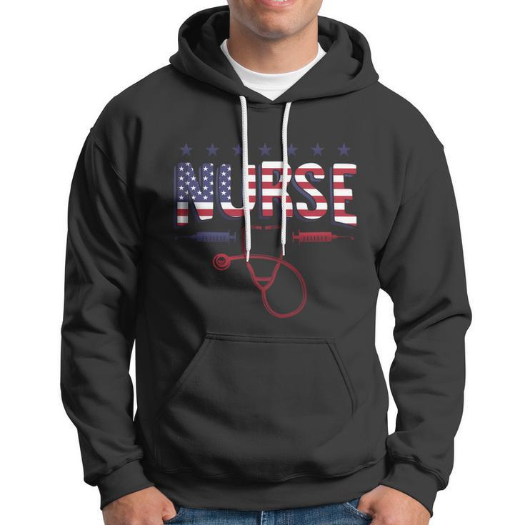 4Th Of July 2021 Or Independence Day Or 4Th Of July Nurse Gift Hoodie