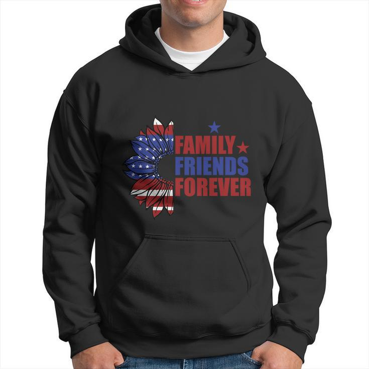 4Th Of July Family Friend Forever Proud American Hoodie