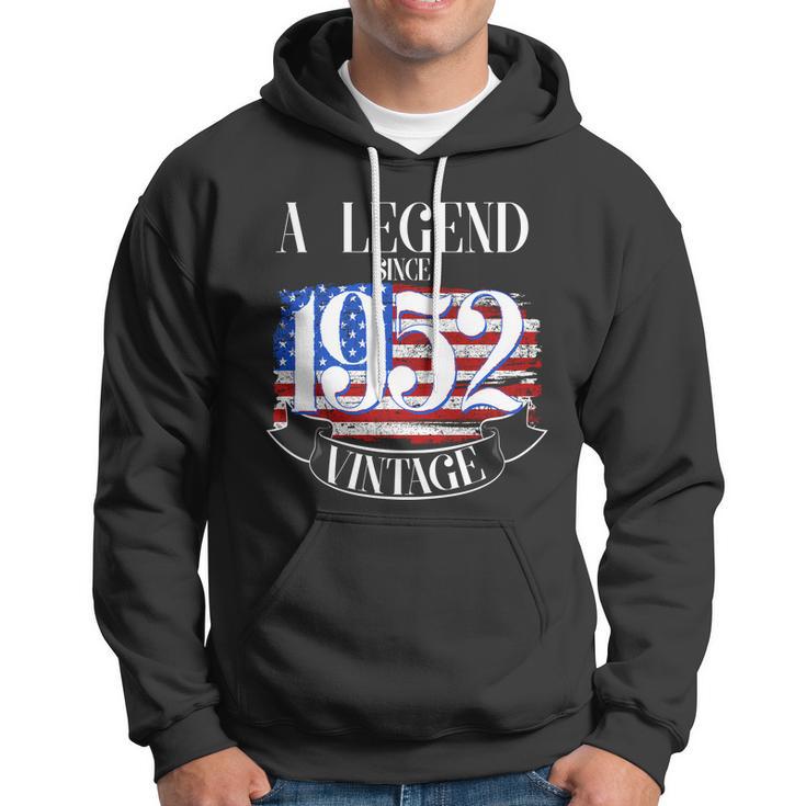 A Legend Since 1952 Vintage Usa Flag 70Th Birthday Tshirt Hoodie