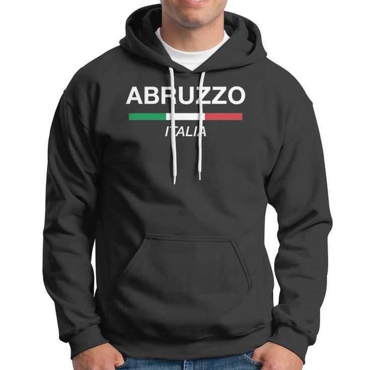 Abruzzo Italian Name Italy Flag Italia Family Surname Hoodie