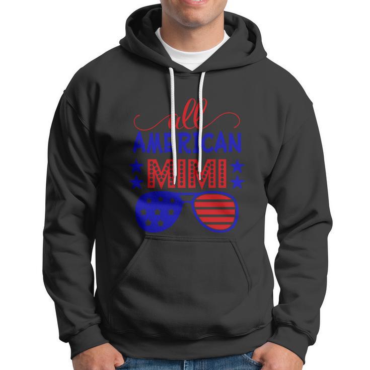 All American Mimi Sunglasses 4Th Of July Independence Day Patriotic Hoodie