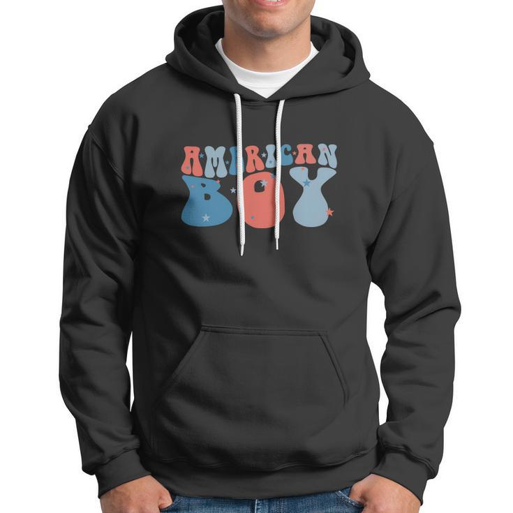 American Boy 4Th Of July Independence Day Hoodie
