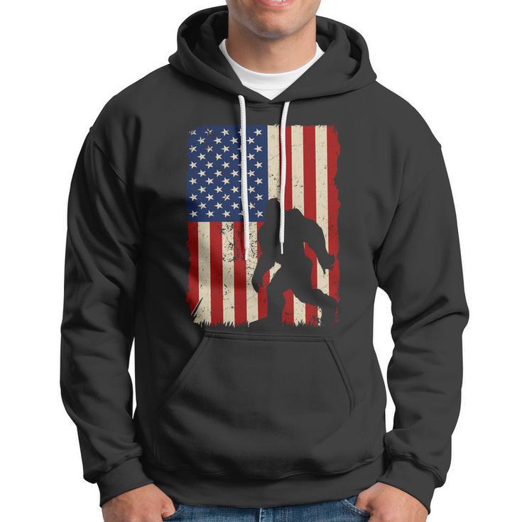 American Flag Gorilla Plus Size 4Th Of July Graphic Plus Size Shirt For Men Wome Hoodie