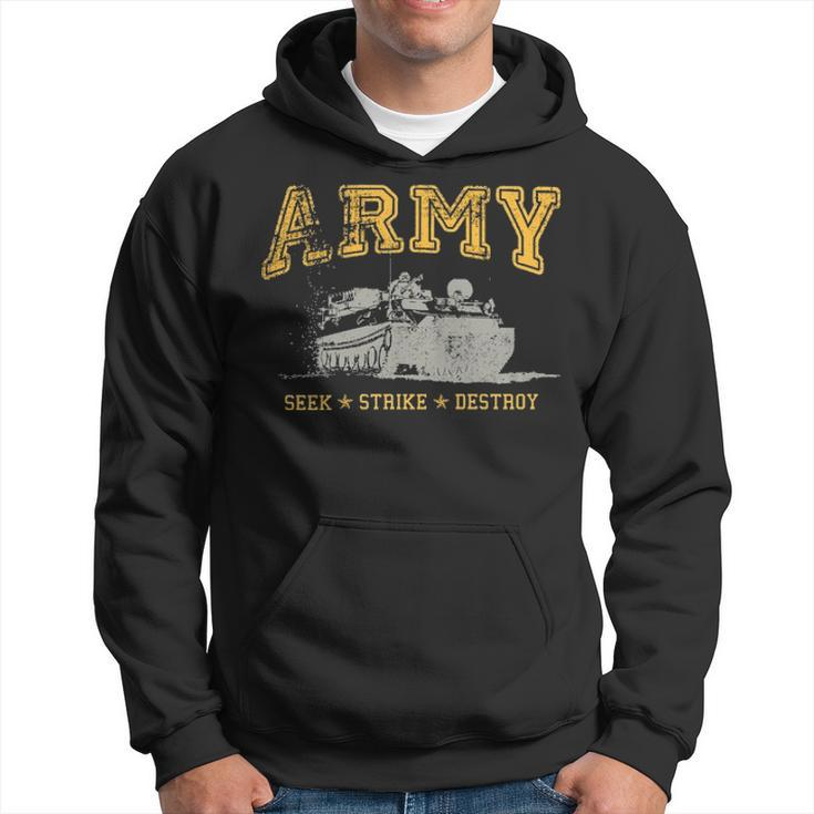 Army Men S Seek Strike Destroy Armored Per Hoodie