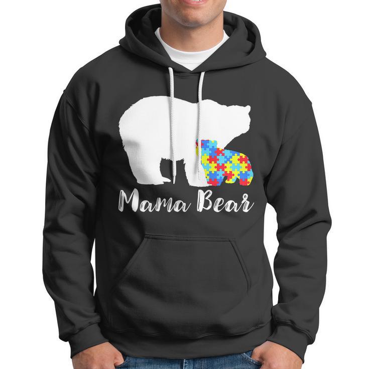 Autism Mama Bear Tshirt Hoodie