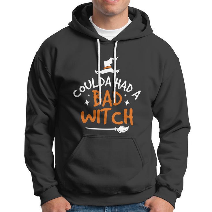 Bad Witch Halloween Quote Hoodie