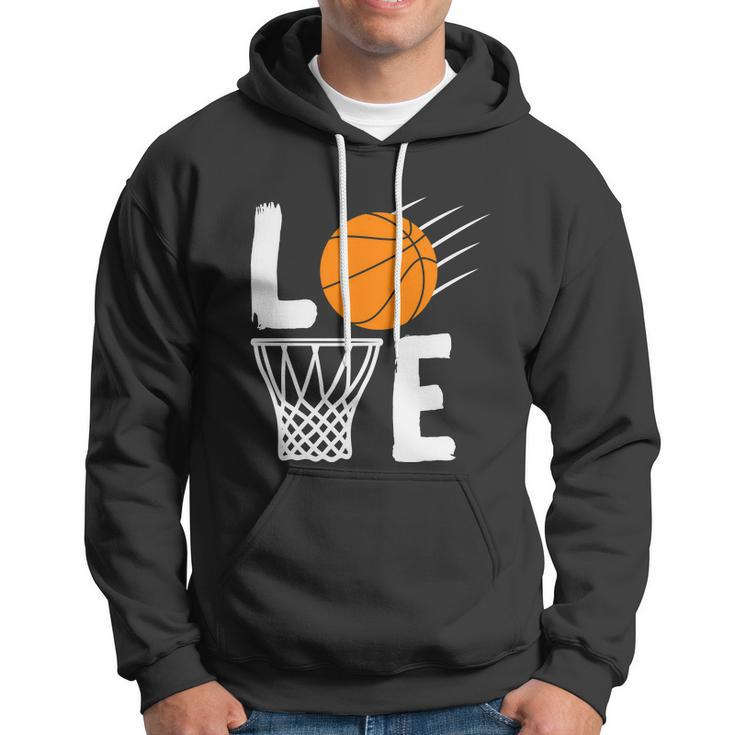 Basketball Love Basketball Lover Basketball Fan Basketball Player Hoodie