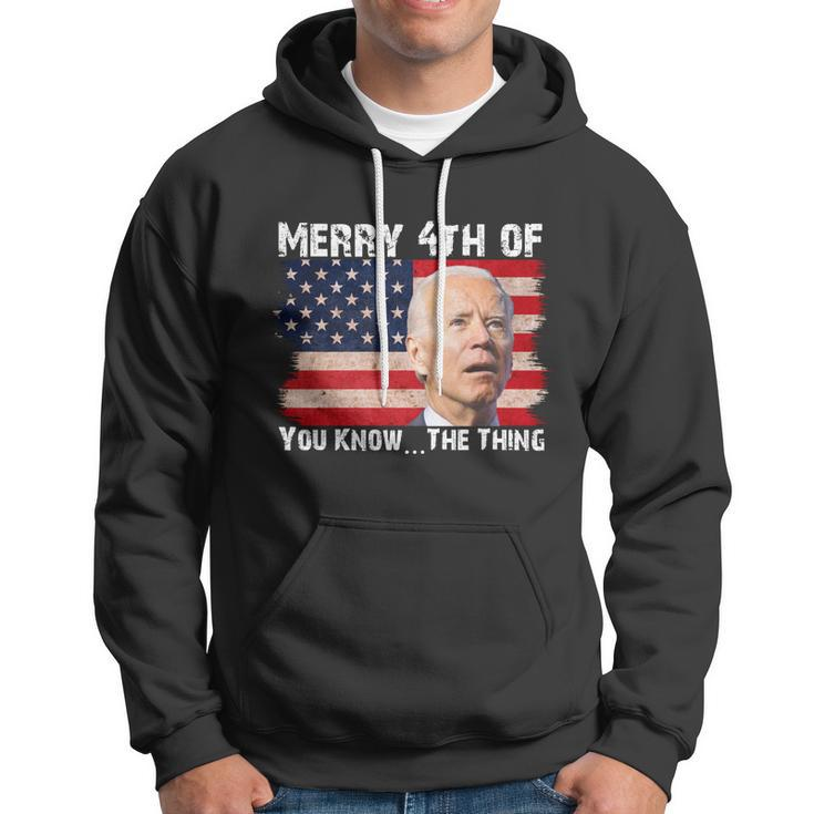 Biden Dazed Merry 4Th Of You KnowThe Thing Tshirt Hoodie