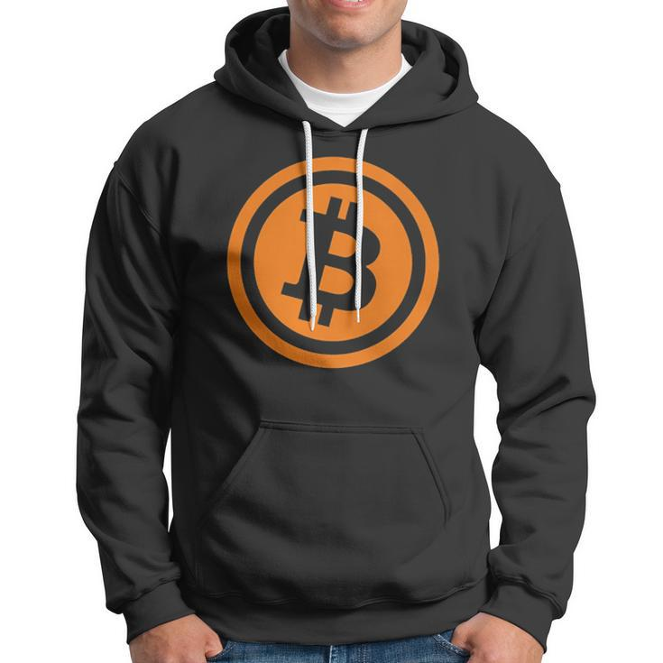 Bitcoin Logo Emblem Cryptocurrency Blockchains Bitcoin Hoodie