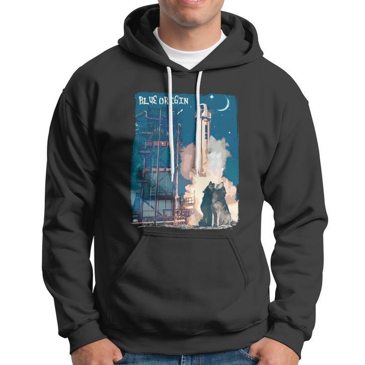Blue Origin Space Launch Tshirt Hoodie