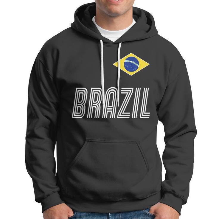 Brazil Soccer Team Jersey Flag Hoodie
