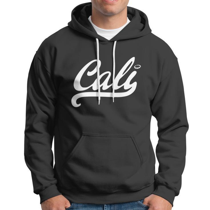 Cali Black Logo Tshirt Hoodie