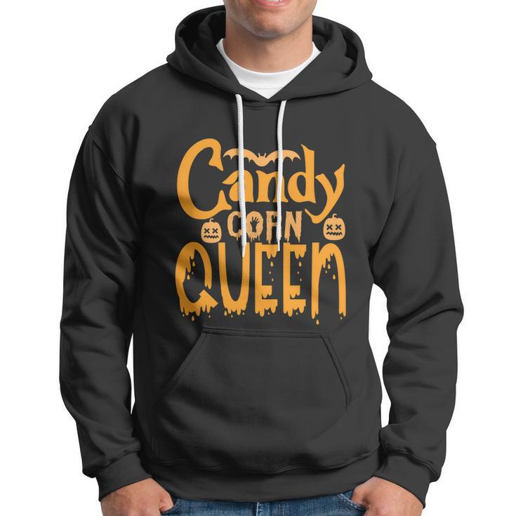 Candy Corn Queen Halloween Quote Hoodie