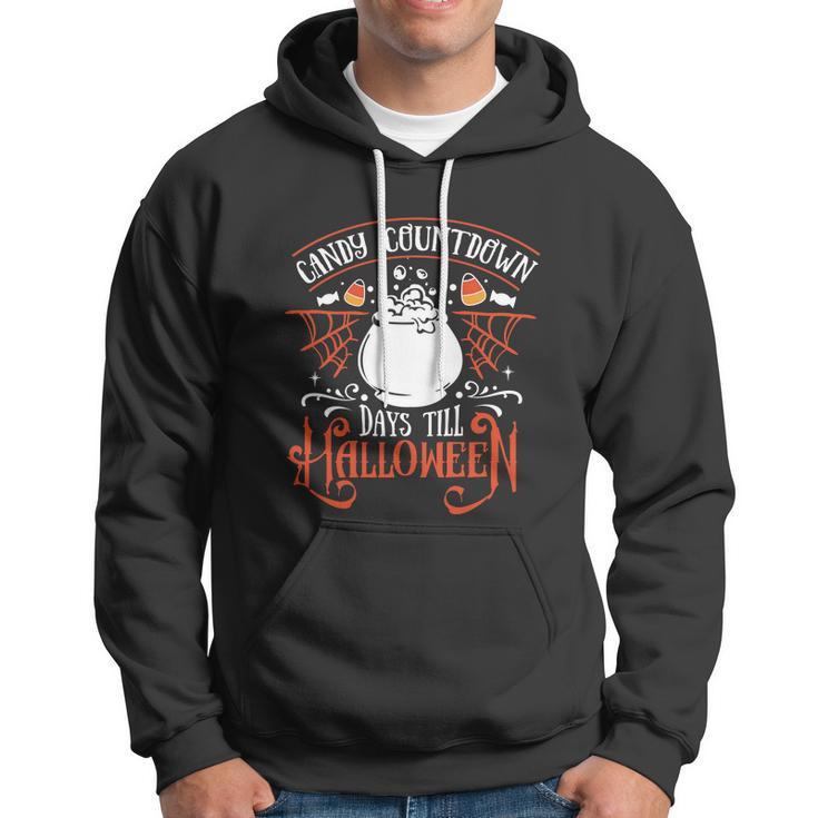 Candy Countdown Days Till Halloween Funny Halloween Quote V2 Hoodie