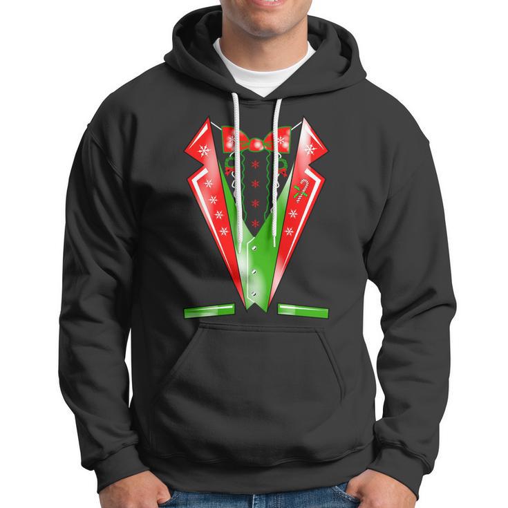 Christmas Tux Tuxedo Hoodie