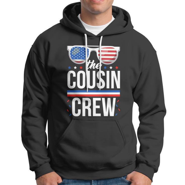 Cousin Crew 4Th Of July Patriotic American Hoodie