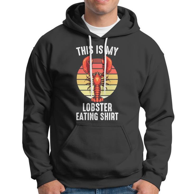 Crab &8211 This Is My Lobster Eating &8211 Shellfish &8211 Chef Hoodie