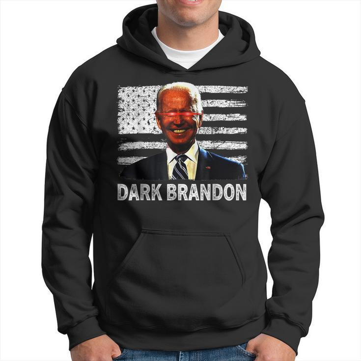 Dark Brandon Funny Biden Saving America Flag Political  Men Hoodie Graphic Print Hooded Sweatshirt