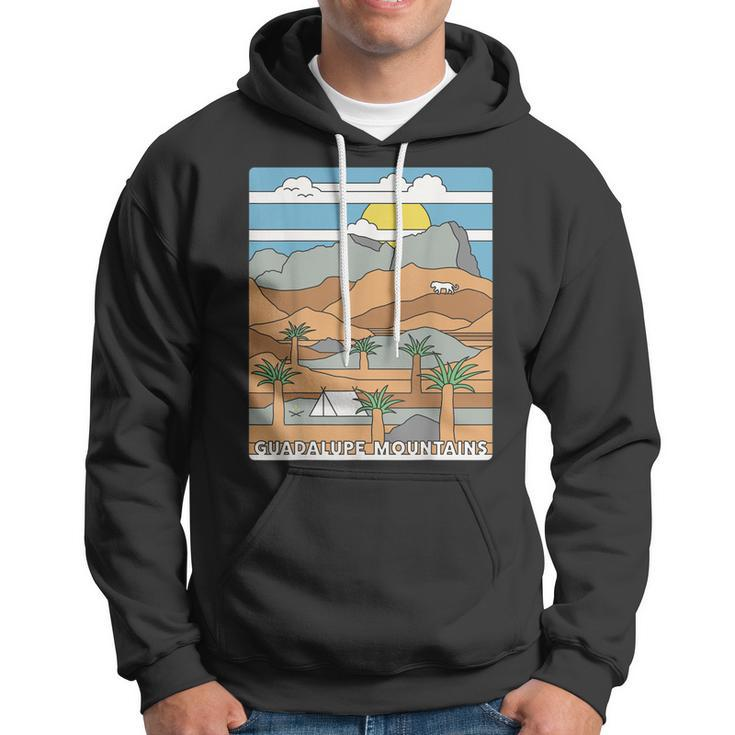 Daytime El Capitan Guadalupe Mountains National Park Texas Hoodie