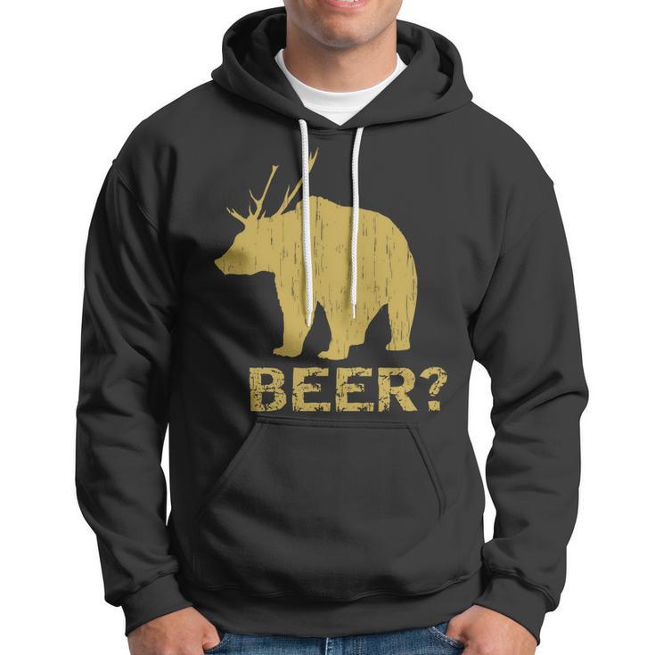 Deer Bear Beer Moose Elk Hunting Funny Tshirt Hoodie