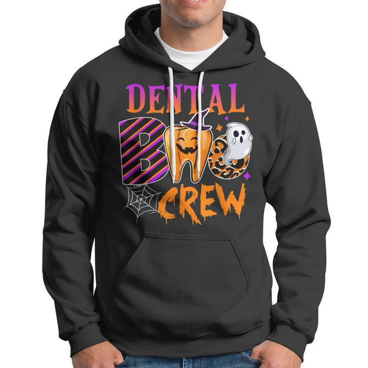 Dental Boo Crew Funny Boo Th Dentist Matching Halloween Hoodie