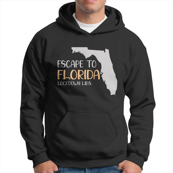 Desantis Escape To Florida Cute Gift Hoodie