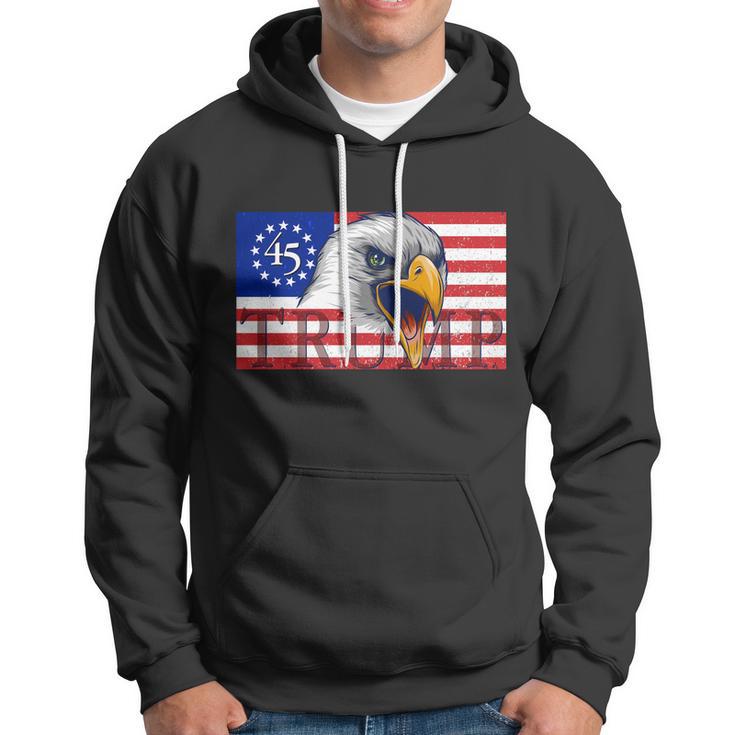 Donald Trump Eagle Betsy Ross Flag Tshirt Hoodie