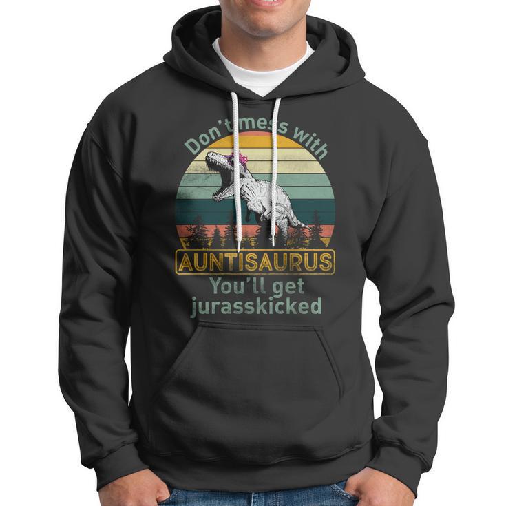 Dont Mess With Auntisaurus Tshirt Hoodie