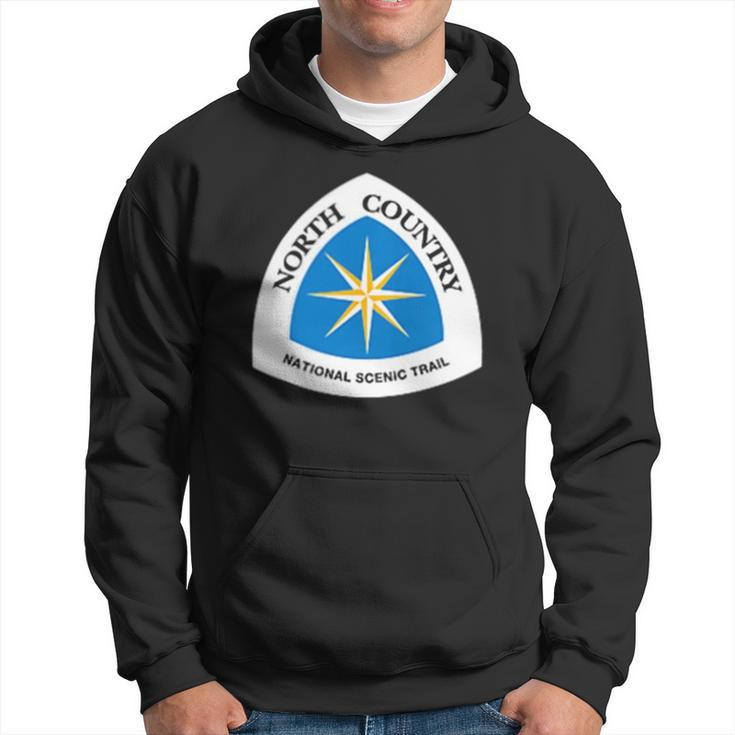 Double Sided  North Country Trail Men Hoodie Graphic Print Hooded Sweatshirt