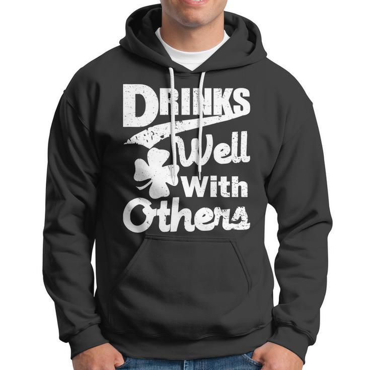 Drinks Well With Others St Patricks Day Tshirt Hoodie