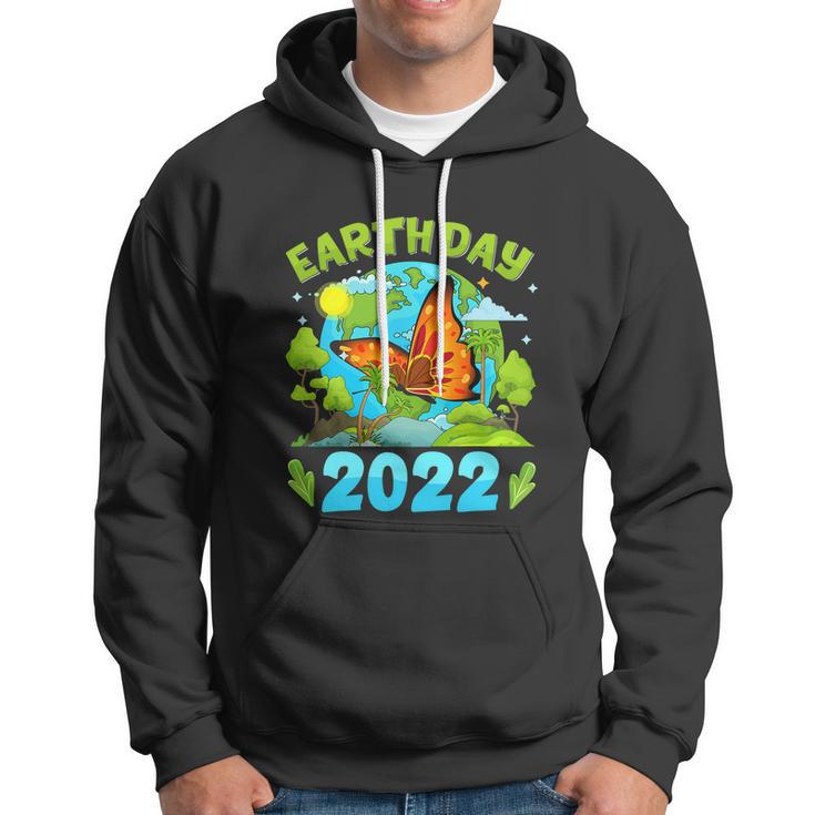 Earth Day 52Nd Anniversary 2022 Butterfly Environmental Hoodie