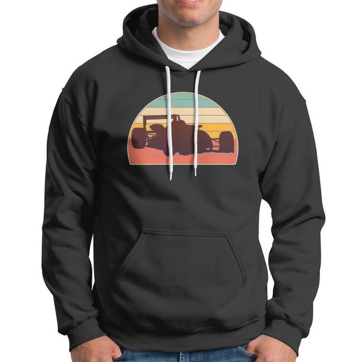 F1 Formula 1 Racing Car Retro Vintage Colors Hoodie