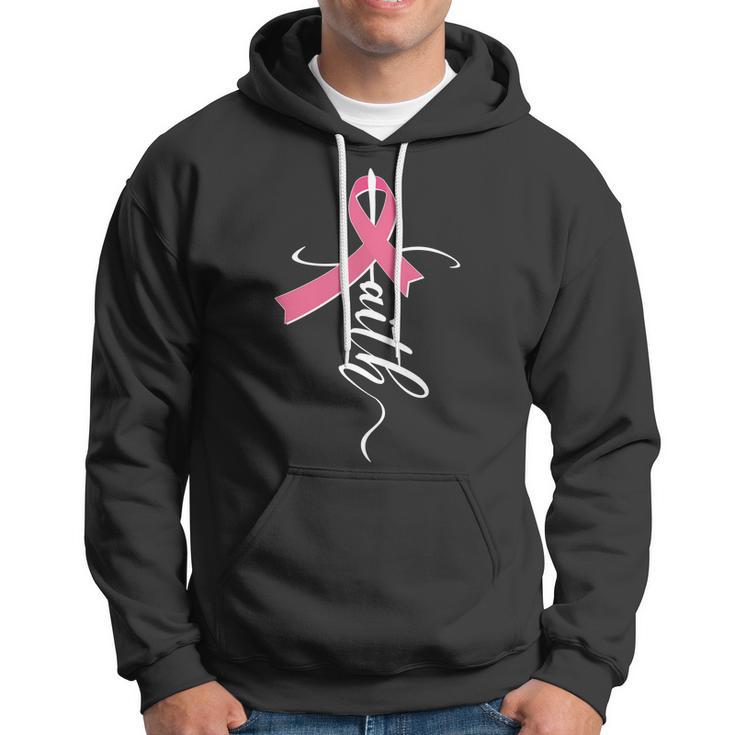 Faith Breast Cancer Awareness Ribbon Hoodie