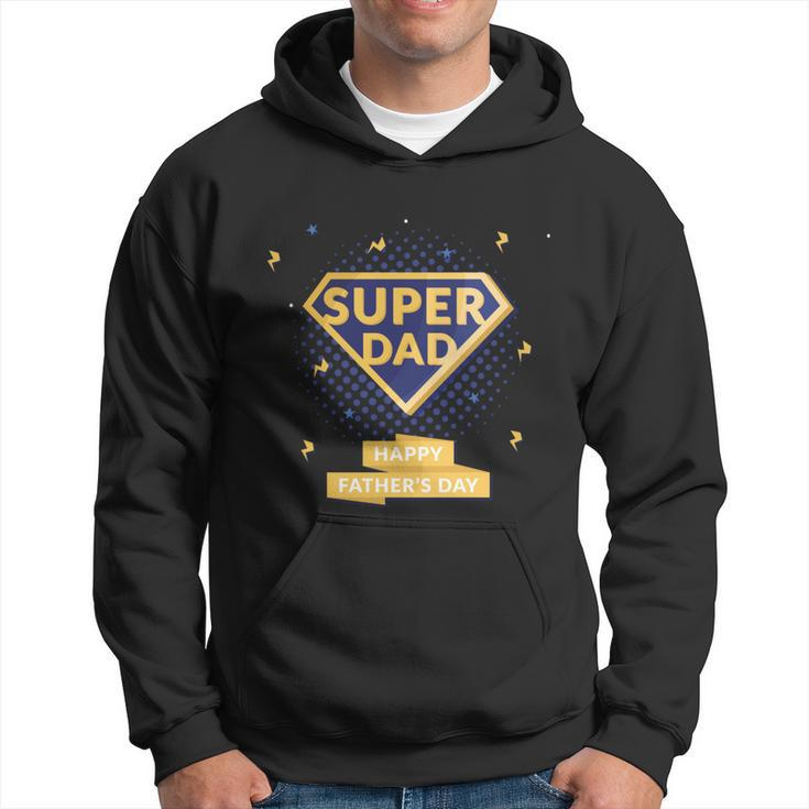 Fathers Day Gift Best Dad Ever Daddy Super Dad Happy Fathers Day Graphic Design Printed Casual Daily Basic Hoodie