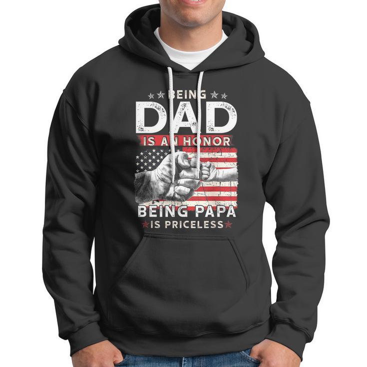 Fathers Day Shirt For Dad An Honor Being Papa Is Priceless Hoodie