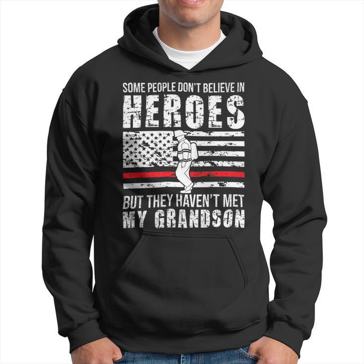 Firefighter Proud Fireman Grandpa Of A Firefighter Grandpa Hoodie