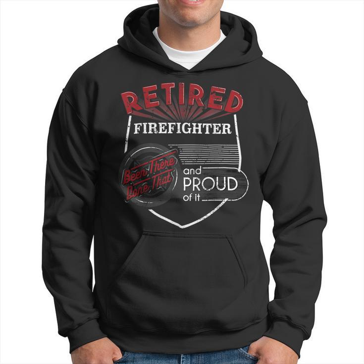 Firefighter Retired Firefighter Firefighter Retirement Gift Hoodie