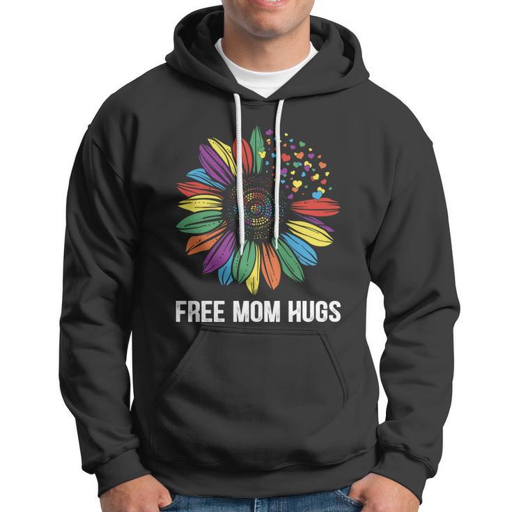 Free Mom Hugs Daisy Lgbt Pride Month Hoodie