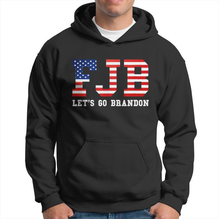 Funny Anti Biden Flag Lets Go Brandon Essential Hoodie
