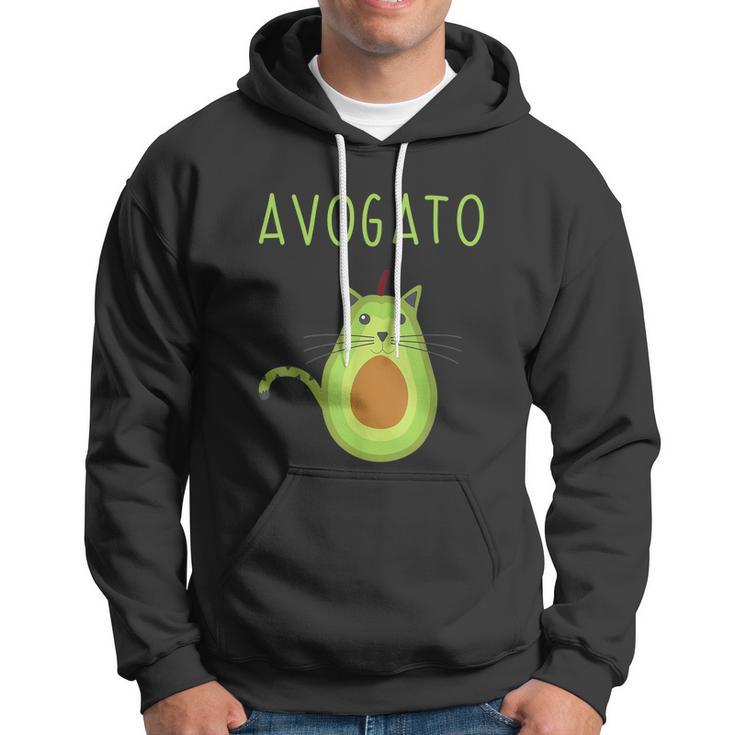 Funny Avogato Cinco De Mayo Gift Cinco De Meow Cat Avocado Gift Hoodie