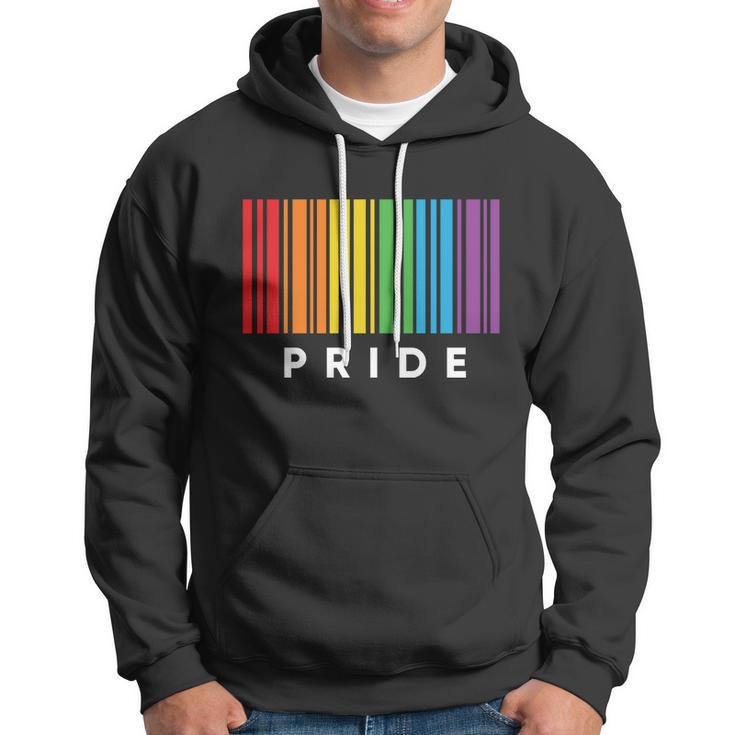 Funny Barcode Gay Pride Lgbt Awareness Pride Month Hoodie