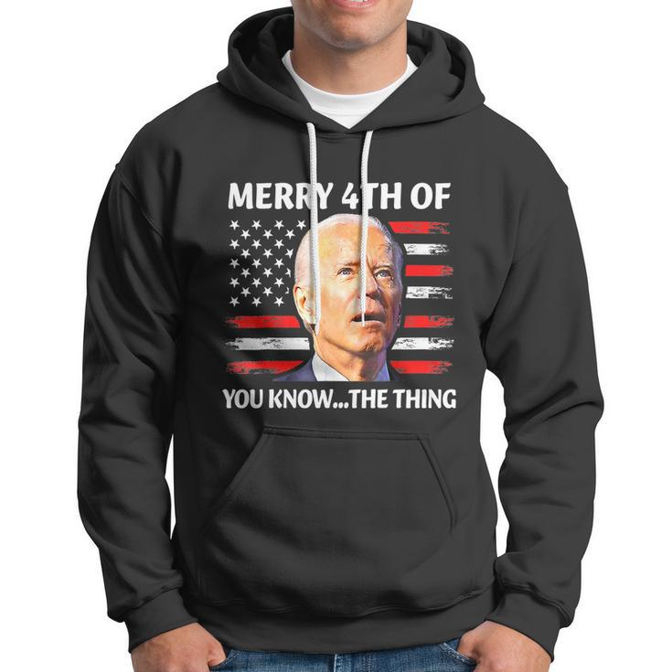 Funny Biden Confused Merry Happy 4Th Of You KnowThe Thing Tshirt Hoodie
