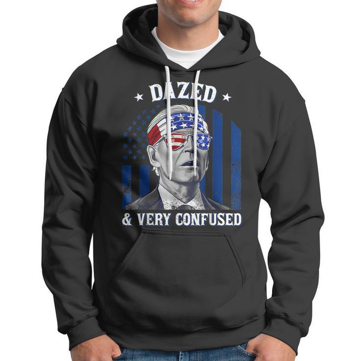 Funny Joe Biden Dazed And Very Confused 4Th Of July 2022 V3 Hoodie