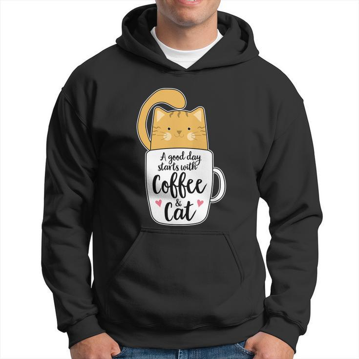 Funny Orange Cat Coffee Mug Cat Lover Hoodie