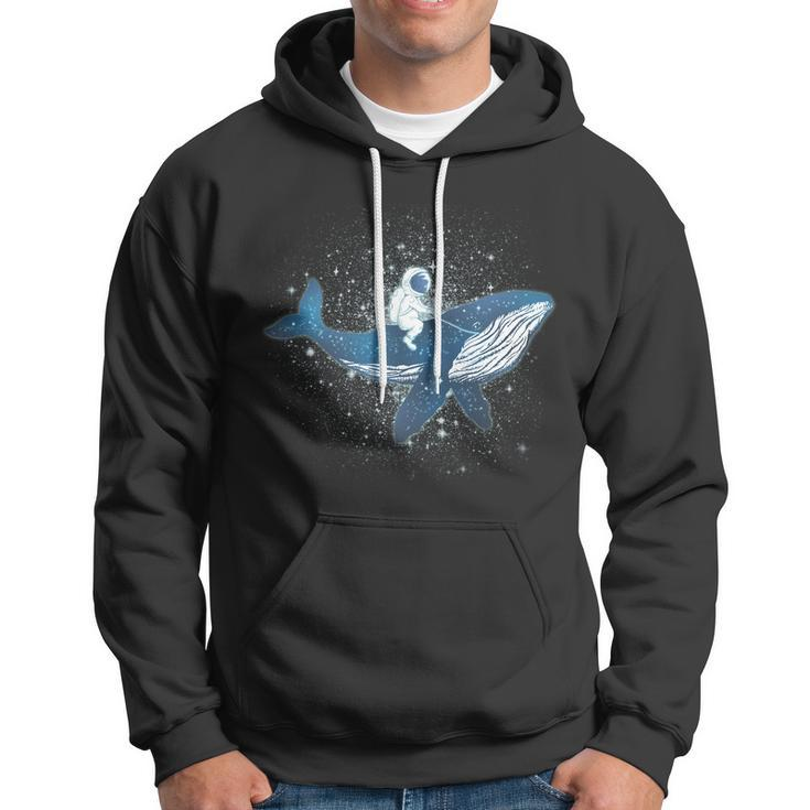 Galaxy Space Astronaut Whale Hoodie