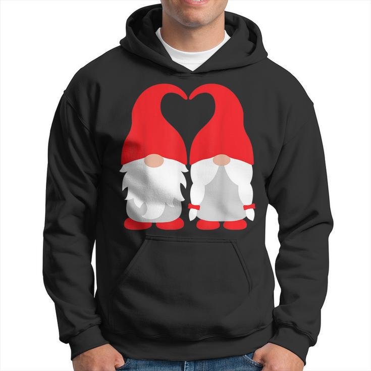 Gnomes Valentines Day Couple Matching Gnomes Valentines Men Hoodie
